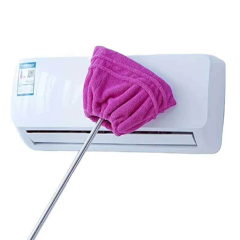 Photo 1 of 1PC Thick Coral Fleece Dust - Proof Cloth: Multi - Functional Cleaning Tool for Home, Blue