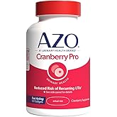 AZO Cranberry Pro, Cranberry Pills for Women & Men, 600mg Pacran, Made with Concentrated Whole Fruit Cranberry Powder to Help Cleanse and Protect The Urinary Tract*, Sugar Free, Non-GMO, 100 Softgels
