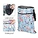 Dry Baby Diaper Bags-Double Zippered Pockets Wet Bag Reusable Large Waterproof Nappy Bag Yoga Gym Clothes Dry Bags For Boys Girls