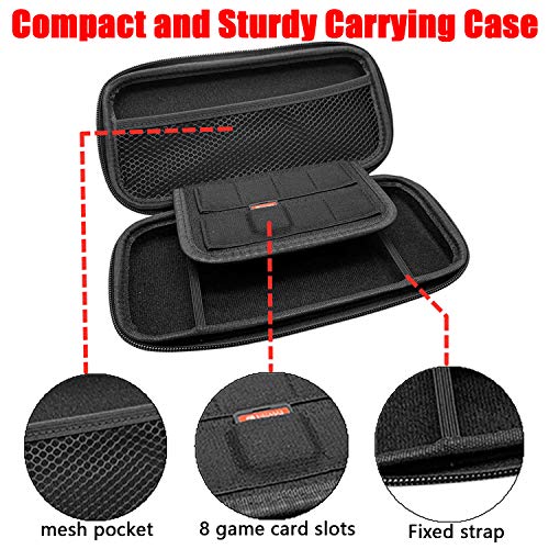 Nintendo Switch Lite carrying Case 4 in 1 Bundle Accessories Kit with