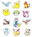 3 Sheets Puffy Scrapbooking Party Stickers + 43 Skateboard Stickers FREE USA SHIPPING - PIKACHU PUFFY / SKATEBOARD