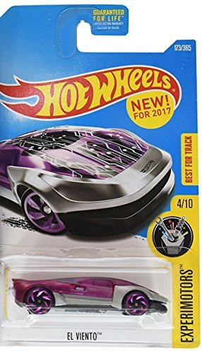 Hot Wheels 2017 Experimotors El Viento 173/365, Chrome and Purple