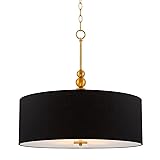 Kira Home Adelade 22" Modern 3-Light Drum Pendant