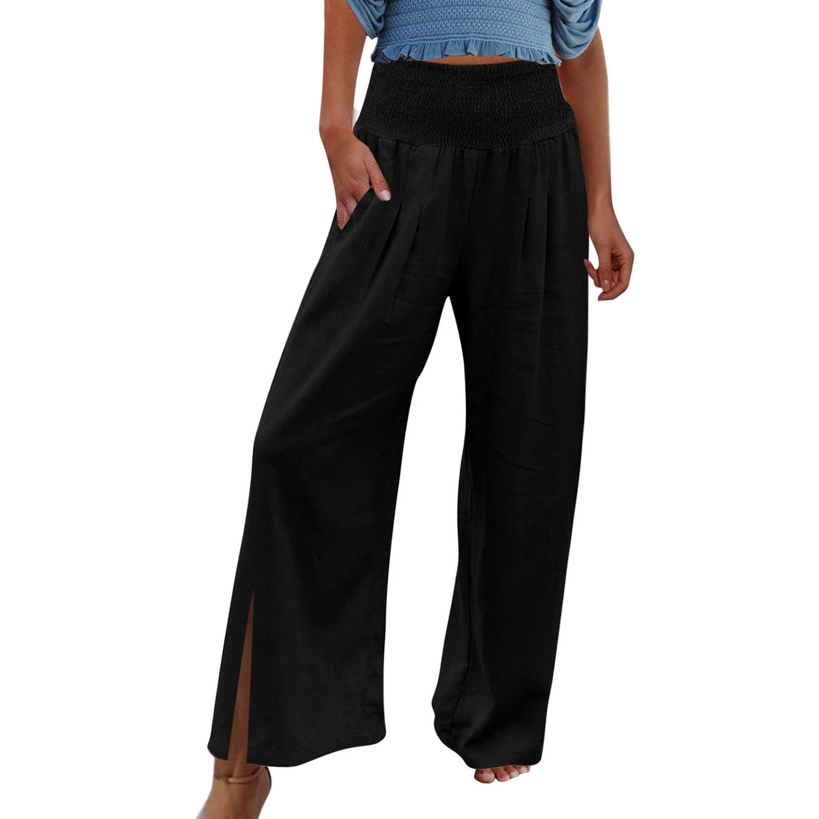 JIOEEH Capri Pants for Women Trousers Sexy Color