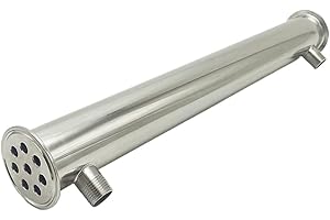Condenser Dephlegmator 2" Shotgun Condenser, Distiller, Dephlegmator, Cooler, Split Reflux, Length 450mm