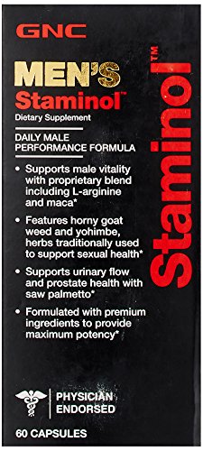 Gnc Men S Staminol Tm 60 Capsules B001kyw1sy Amazon Price