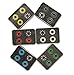 Yellow Jacket Premium Fidget Spinner Replacement Bearings, 1 Ceramic Spin Bearing, 3 Steel Yellow Jacket Counterweight Bearings