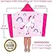 Yayme! Personalized Pink Unicorn Beach Towel for Girls - Unicorns Bath Towel with Custom Name - Customized Towels for Kids Beach Towel - Perfect for Swimming and Summer Fun for Kids