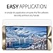 Zenfone 3 Deluxe Screen Protector [ZS570KL 5.7 inch], PLESON ASUS Zenfone 3 Deluxe Tempered Glass Screen Protector, Case Friendly / Easy-Installation Glass Screen Protector (Not for ZenFone 3 Laser)