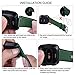 Vancle Bands Compatible with Fitbit Versa Bands for Women Men Rose Gold Silicone Wristbands for Fitbit Versa Bands/Versa Lite Bands (Dark Green, Large)