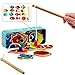 LEZHI Fun Magnetic Fishing, Fishing Playset (14 Fishes)
