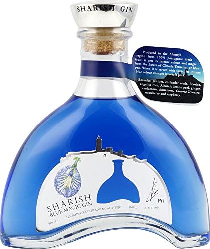 Sharish Blue Magic Gin, 50 cl
