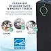 GermGuardian Wi-Fi Bluetooth Smart Voice Control Air Purifier, UV Light Sanitizer Eliminates Germs, Mold, Odors, True HEPA Filters Allergies, Pollen, Smoke, Dust, Pet Dander, 28 inch, CDAP5500BCA