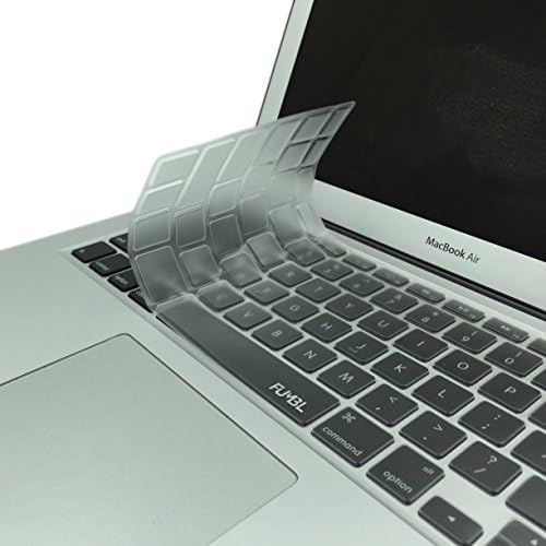 Fumbl - Ultra Thin Clear TPU Keyboard Cover for Macbook Air 13" and MacBook Pro 13", 15", 17"