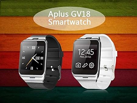Reloj conectado autónoma inteligente Aplus Gv18 Smartwatch ...