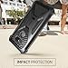 LG G5 Case, i-Blason Prime [Kickstand]Heavy Duty [Dual Layer] Combo Holster Cover case with [Locking Belt Swivel Clip] for LG G5 2016 Release (Black)