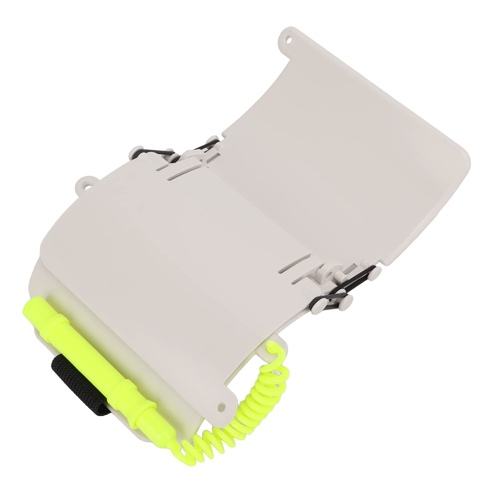 Alomejor 3 Panels Wrist Writing Dive Slate with Pencil Scuba Diving Wrist Slate Underwater Communication Tools(UW-193W without luminous)