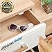LifeHack.Baby Safety Magnetic locks (4 Locks+1 Key) for Cabinets Drawers.Easy Installation. No Tools Or Screws Needed