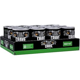 Crave High Protein Grain Free Paté Adult Wet Dog Food, Pack of 12