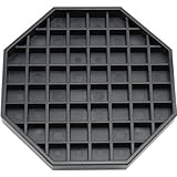 Coffee Countertop Octagon Drip Tray - 6" - Black