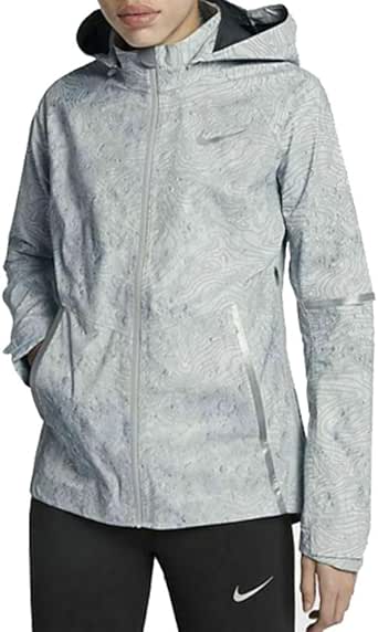 Nike Women's Zonal AeroShield Solstice Grey Running Jacket 876833 065 (m) at Amazon Womenâs 