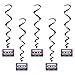 Beistle Cassette Tape Whirls, 3.3-Inch, Multicolor (Value 3-pack)