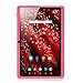 [GMS Certified by Google] iRULU 7'' Tablet - Android 4.4, Quad Core, HD 1024x600, Dual Camera, Wi-Fi, 8GB, 3D Game Supported,7inch tablet -- Pink
