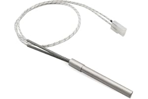 Nahntaipy 16801-20B Hot Rod Igniter Fit for Oklahoma Joe's Rider 600 900 Combo DLX, Pellet Grill Hot Surface Igniter, 200W 120V Temperatures UP to 1,200°F