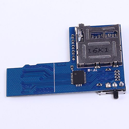 Icstation 2 in 1 Micro SD Card Memory Storage Board Shield Module Dual System Switcher for Raspberry Pi B+ 2B 3B