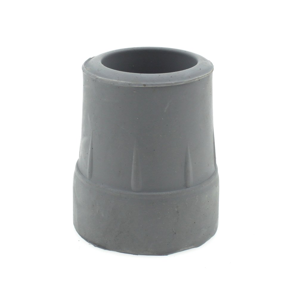 Qty: 4X 25mm 1" Z-Type Heavy Duty Rubber Ferrules for Zimmer Frames, Walking Frames - Grey - by Lifeswonderful
