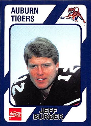Jeff Burger Football Card Auburn Tigers 1989 Collegiate Collection Coca Cola 78 At Amazon S Sports Collectibles Store