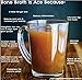 Organic Beef Bone Broth Powder - Supports Joint Health, Boost Immunity - Fresh, Natural Ingredients for Delicious Paleo & Gluten Free Diet Friendly Dehydrated Powdered Broth Soup Stock - 1.6oz