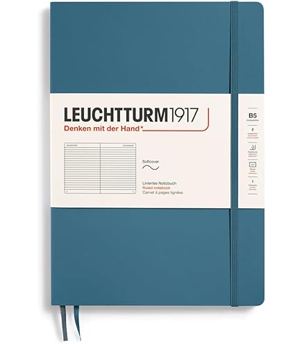 Amazon.com : LEUCHTTURM1917 - Notebook Softcover Composition B5