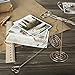 Table Photo Holder Volla Table Number Stand Place Card Holders Wire Metal Memo Clip Holder 8.6 Inch for Photo Picture Note Name Menu - 10pcs(Rose Gold)