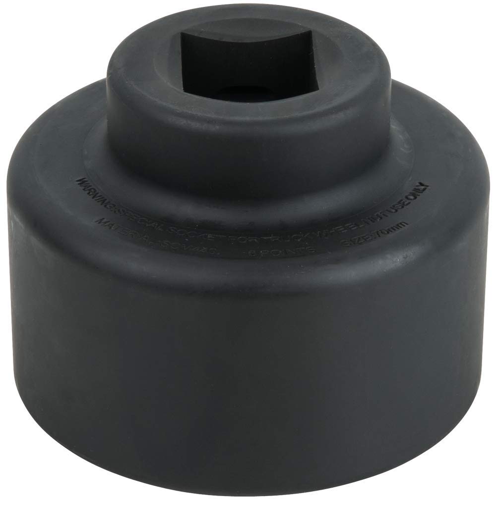 KS Tools 460.0205 1 Inch Axle Nut Wrench, Hexagonal, Short, 70 mm