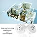 T.Y.J Wi-Fi Smart Plug, Smart Outlet Compatible with Alexa Remote and Google Home, Controlled By Smart Phone (2Pack)