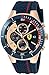 Ferrari 830297 'RED REV EVO CHRONO' Quartz Gold and Silicone Watch