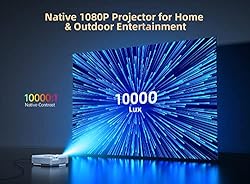 Native 1080P Bluetooth Projector with