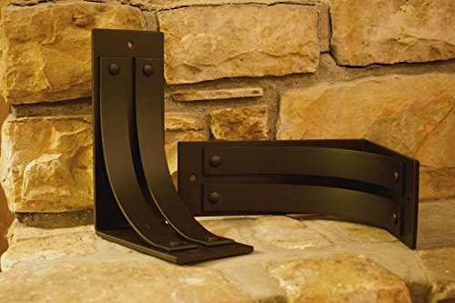 One 8"x10" Iron support for Mantel, Shelving, Granite, Stone, Rock, Marble counter top, Decorative, Very heavy Duty, 4" Wide, Free Shipping