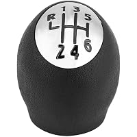 Pomello Del Cambio In Pelle Per BMW Serie 1 3 5 6 E90 F30 X5 X6 - Con Logo R, Sostituzione Diretta