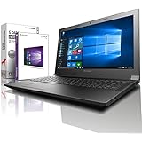 Lenovo (15,6 Zoll) Notebook (Intel Pentium N4200 Quad Core 4x2.50 GHz, 8GB RAM, 750GB S-ATA HDD, Intel HD Graphic, HDMI, Webcam, Bluetooth, USB 3.0, WLAN, Windows 10 Professional 64 Bit) #5334