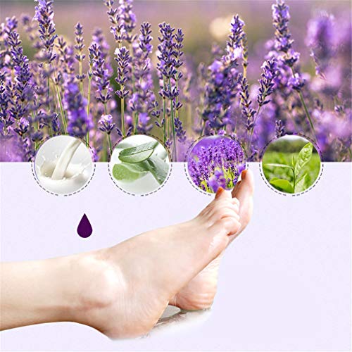 Foot Peel Mask, Cracked Heel Treatment Foot Peeling Mask Dead Skin Remover for Feet Baby Soft Foot Mask 1 Pair (B)