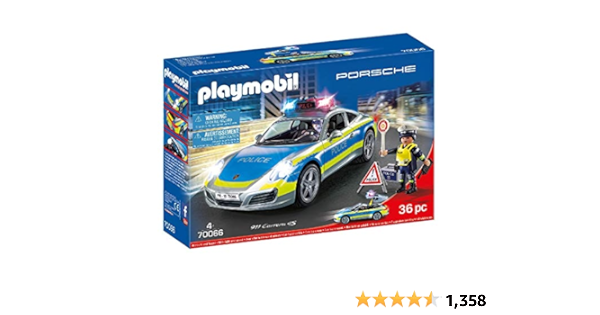 PLAYMOBIL Porsche 911 Carrera 4S Police 
