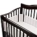 BreathableBaby Breathable Mesh Crib Liner 2014 (White Mist)