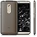 kwmobile Case Compatible with ZTE Axon 7 - Clear Case Soft Slim Flexible Protective TPU Phone Cover - Black