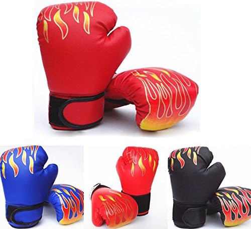 Fire Boxing Gloves Sparring Punching Comfortable, Breathable, Attractive Appearance Wonderful Gift For Your Child Sturdy And Durable, Exquisite Design.