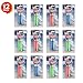 ArtCreativity Squirt Lighter Gag Toys for Kids and Adults, Pack of 12, 3-Inch Water Squirting Prank Toys, Hilarious Prankster Joke Stuff, Birthday Party Favors for Boys and Girls, Assorted Colors