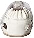 Robeez Paris Flat (Infant), White, 12-18 Months M US Infant