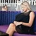 EMMA MOE Premium Nursing Cover - Fashion and Trendy Breastfeeding Cover with Unique and Original Design - Black Evening