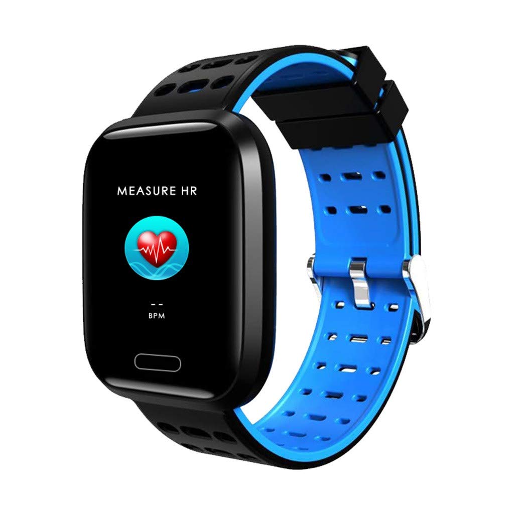 Amazon.com: NOMENI Smart Watch Curved Screen Fitness Tracker ...